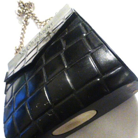 SIGNED Vintage YOVE ST. LARENT Coin PURSE BANK Vintage Coin Bank Vintage Purse - Picture 14 of 16